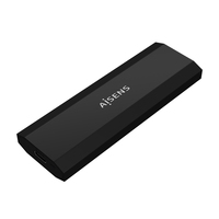 AISENS Caja Externa M.2 (NGFF) ASM2-017B SATA/NVMe a Usb3.1 Gen2, Negra