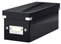 Leitz 60410095 pudełko do przechowywania płyt 160 dysków Czarny Karton
