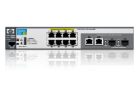 Hewlett Packard Enterprise ProCurve 2520-8G-PoE Managed L2 Gigabit Ethernet (10/100/1000) Power over Ethernet (PoE) 1U Schwarz