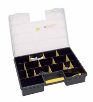 Stanley 1-92-762 small parts/tool box Black, Transparent