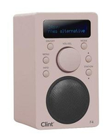 Clint F4 Portable DAB+/FM Radio Mono draadloze luidspreker Roze 5 W