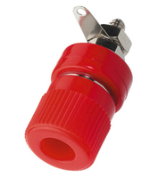 Monacor BP-360/RT wire connector Binding post Red
