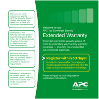 APC WBEXTWAR1YR-SD-02 garantie- en supportuitbreiding