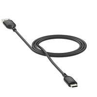 mophie essentials charging cables | 1M USB-kabel USB 2.0 USB A USB C Zwart