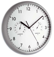 TFA-Dostmann 98.1072 wall/table clock Wand Quartz clock Rund Silber