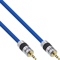 InLine 99952P audio kabel 2 m 3.5mm Blauw