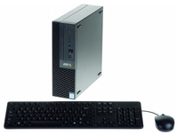 Axis S9002 Mk ll Intel® Core™ i5 i5-8400 8 GB 128 GB SSD NVIDIA® Quadro® P600 Windows 10 Enterprise Mini PC Nero