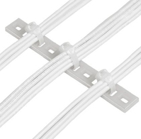 Panduit MTP2S-E10-C kabelbindersokkel Transparant Nylon 100 stuk(s)