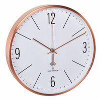 TFA-Dostmann 60.3534.51 wall/table clock Quartz clock Round Copper, White