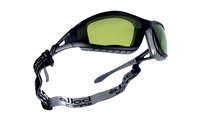 Bolle Tracker Safety glasses Noir, Gris Mousse d'éthylène-Acétate de vinyle (EVA), Nylon, Plastique