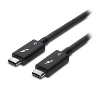Kensington Thunderbolt 3-kabel van 0,7 m (40 Gbps, 100 W PD, gecertificeerde TB3, USB-C-compatibel)
