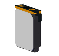 Western Digital 1EX2026 Speicherlaufwerksgehäuse SSD-Gehäuse Schwarz, Grau, Orange 2.5 Zoll
