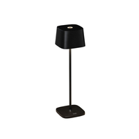 Konstsmide Capri lampe de table 2,2 W LED Noir