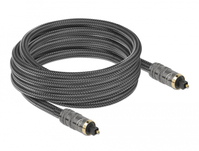 DeLOCK 86986 audio kabel 5 m TOSLINK Antraciet