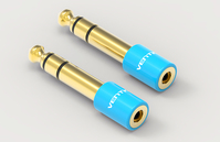Vention VAB-S01-L changeur de genre de câble 6.5 mm 3,5 mm Bleu