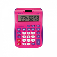MAUL MJ 550 Taschenrechner Tasche Display-Rechner Pink