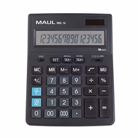 MAUL MXL 16 calculator Desktop Rekenmachine met display Zwart