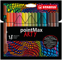 STABILO pointMax ARTY Fineliner Medium Mehrfarbig