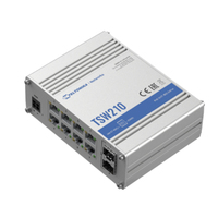 Teltonika TSW210 Nie zarządzany Gigabit Ethernet (10/100/1000) Aluminium