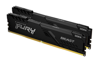 Kingston Technology FURY Beast 8GB 2666MT/s DDR4 CL16 DIMM (Kit da 2) Black
