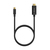 AISENS Cable Conversor USB-C A HDMI 4K@30Hz, USB-C/M-HDMI/M, Negro, 1.8M