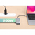 Manhattan USB-C Dock/Hub with Card Reader, Ports (x6): Ethernet, HDMI, USB-A (x3) and USB-C, With Power Delivery (10W) to USB-C Port (Note additional USB-C wall charger and USB-...