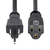 StarTech.com 10ft (3m) Power Extension Cord, NEMA 5-15R to NEMA 5-15P Black Extension Cord, 13A 125V, 16AWG, Outlet Extension Power Cable, NEMA 5-15R to NEMA 5-15P AC Computer P...