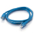 C2G 0.5m Cat5e Booted Unshielded (UTP) Network Patch Cable - Blue