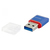 Esperanza EA134B kártyaolvasó USB 2.0 Kék, Ezüst, Átlátszó