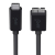 Belkin F2CU031BT1M-BLK USB kábel 0,91 M USB 3.2 Gen 2 (3.1 Gen 2) USB C Micro-USB B Fekete