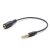 Gembird CCA-419 cable de audio 0,18 m 3,5 mm Negro