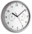 TFA-Dostmann 98.1072 reloj de mesa o pared Reloj de cuarzo Alrededor Plata