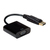 Value 12.99.3136 adaptador de cable de vídeo 0,2 m VGA (D-Sub) DisplayPort Negro