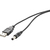 Renkforce RF-4079664 power cable Black 1 m USB DC 5.5 mm