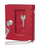 Wedo 102 50102X caja portallaves y organizador Acero Rojo