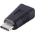 Renkforce RF-4381086 tussenstuk voor kabels USB Type-C Micro USB Type-B Zwart
