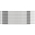 Brady SCN-05-2 kábeljelölő Fekete, Fehér Nejlon 300 db