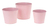 Opiflor 209791 Blumenkübel Topfpflanzer Freistehend Zink Pink
