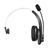LogiLink BT0059 fejhallgató és headset Vezeték nélküli Fejpánt Iroda/telefonos ügyfélközpont Bluetooth Dokkoló Fekete