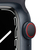 Apple Watch Series 7 OLED 41 mm Digitális Érintőképernyő 4G Fekete Wi-Fi GPS (műhold)