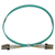 Tripp Lite N820X-01M Cable de Fibra Óptica Controlable Multimodo 50µm / 125µm OM3 de 400G (Dúplex LC-PC M/M), LSZH, Aguamarina, 1 m [3.3 pies]