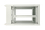 Extralink Armario rackmount 6U 600x600 ASP Gris montaje en la pared, puerta de metal