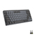 Logitech MX Mini Mechanical teclado RF Wireless + Bluetooth QWERTZ Suizo Grafito, Gris