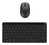 JLab GO billentyűzet Egér mellékelve Univerzális Bluetooth QWERTY Fekete