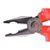 Knipex Kombizange, gebogen Schneidkraft → Kupferkabel: 12 mm Hartdraht: 2,2 mm Mittelharter Draht: 3,4 mm 180 mm VDE