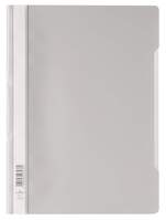 Durable Clear View A4 Document Folder - Grey - Pack of 25