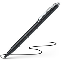Kugelschreiber K 15, Druckmechanik, M, schwarz, Farbe des Schaftes: schwarz