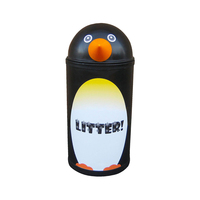 Animal Kingdom Penguin Litter Bin-42 Litres
