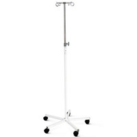 Bristol Maid Steel Mobile Infusion Stand - 4 Hook