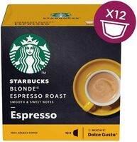 STARBUCKS by Nescafe Dolce Gusto Blonde Espresso Roast Coffee 12 Capsule(Pack 3)
